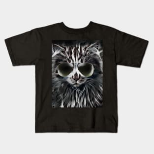 Smokey Cat Kids T-Shirt